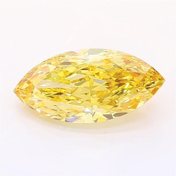 1.54 Ct. Fancy Intense Yellow Marquise Lab Grown Diamond