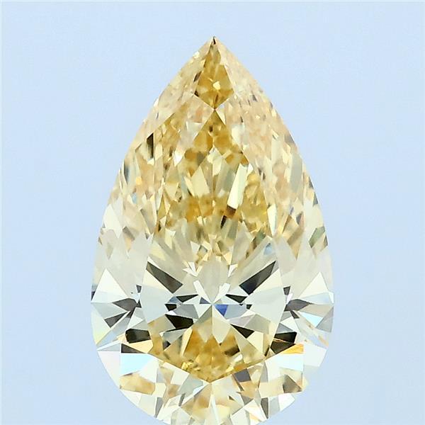 1.72 Ct. Fancy Yellow Pear Lab Grown Diamond