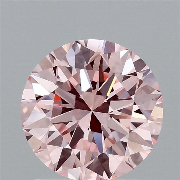1.53 Ct. Fancy Intense Pink Round Lab Grown Diamond