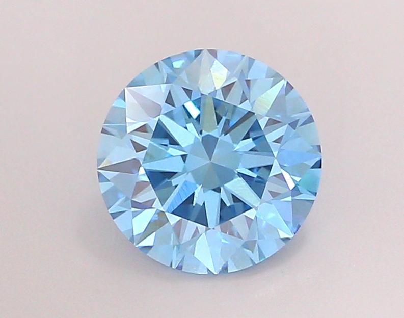 1.86 Ct. Fancy Vivid Blue Round Lab Grown Diamond