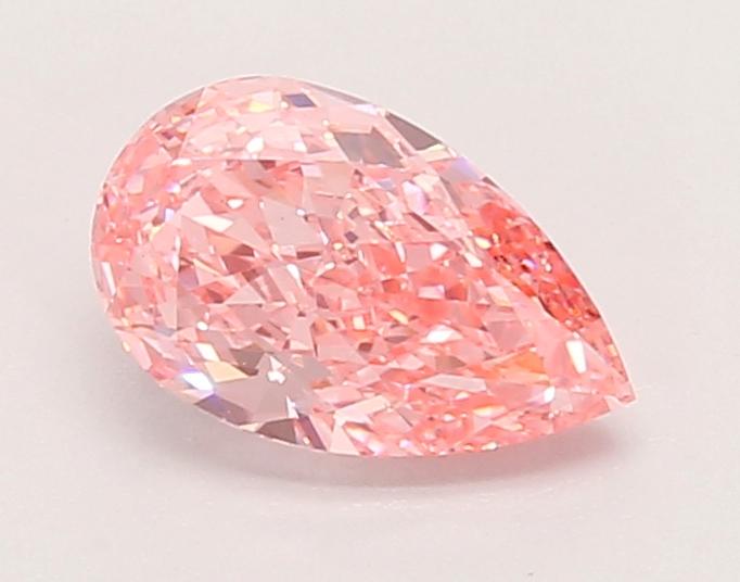 0.94 Ct. Fancy Vivid Pink Pear Lab Grown Diamond