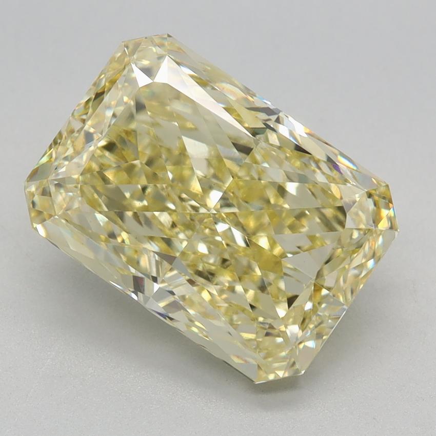 3.62 Ct. Fancy Yellow Radiant Lab Grown Diamond