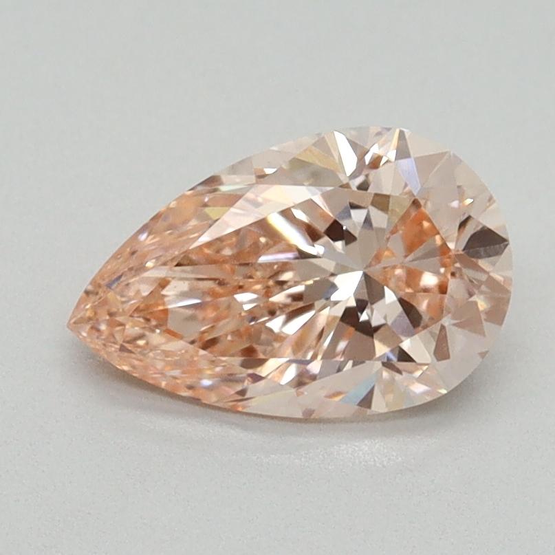 1.07 Ct. Fancy Intense Pink Pear Lab Grown Diamond