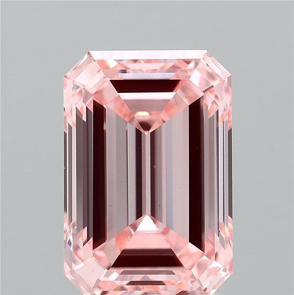 2.05 Ct. Fancy Intense Pink Emerald Lab Grown Diamond