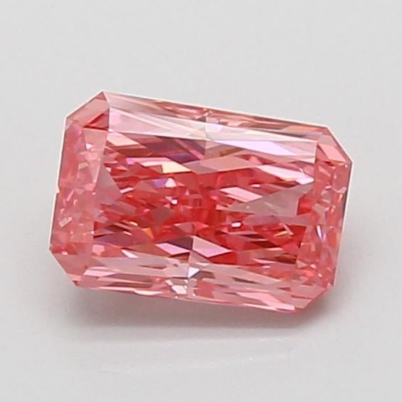 1.04 Ct. Fancy Vivid Pink Radiant Lab Grown Diamond