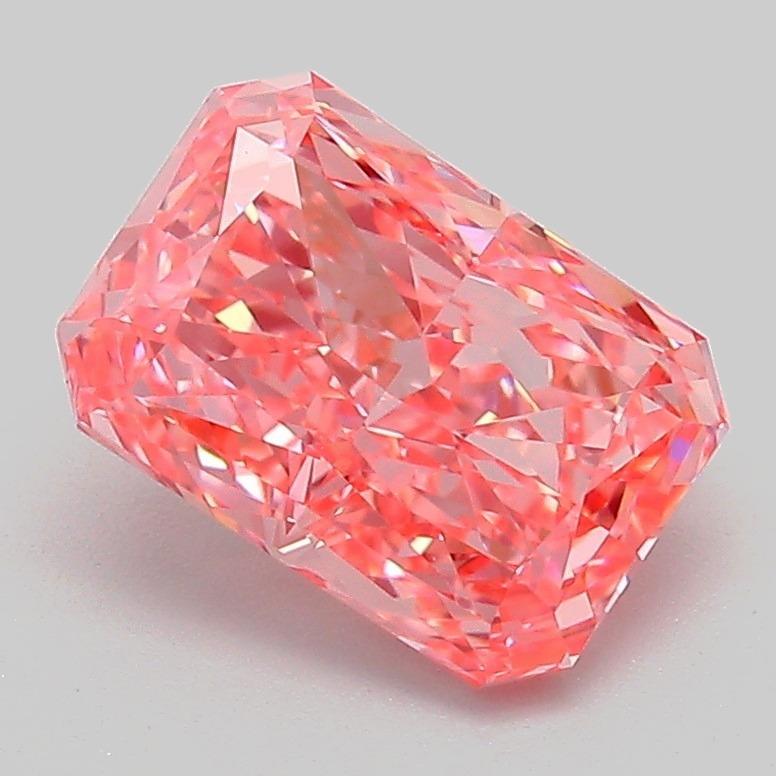 2.03 Ct. Fancy Vivid Pink Radiant Lab Grown Diamond