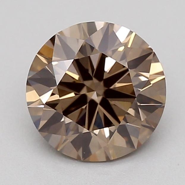0.67 Ct. Fancy  Brown Round Lab Grown Diamond