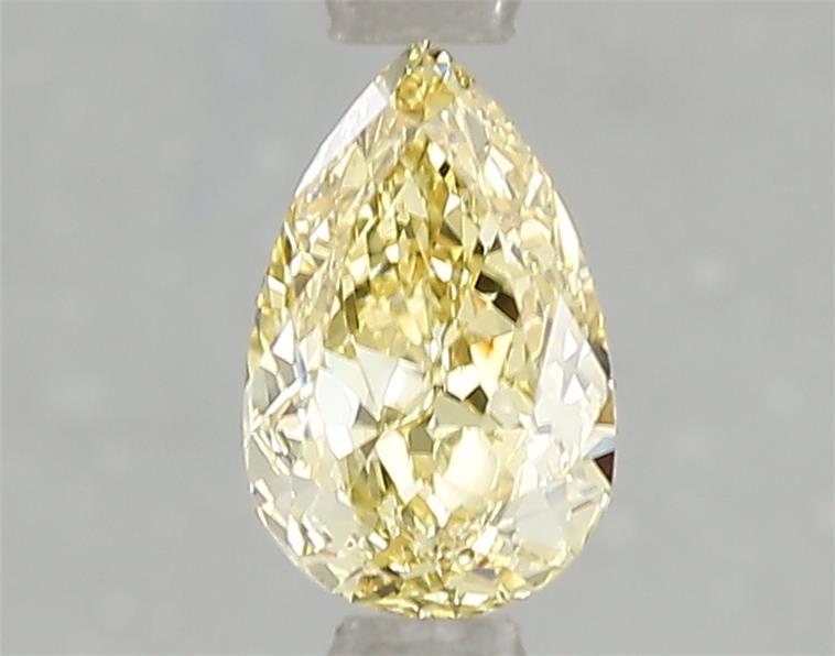 1.01 Ct. Fancy Vivid Yellow Pear Lab Grown Diamond