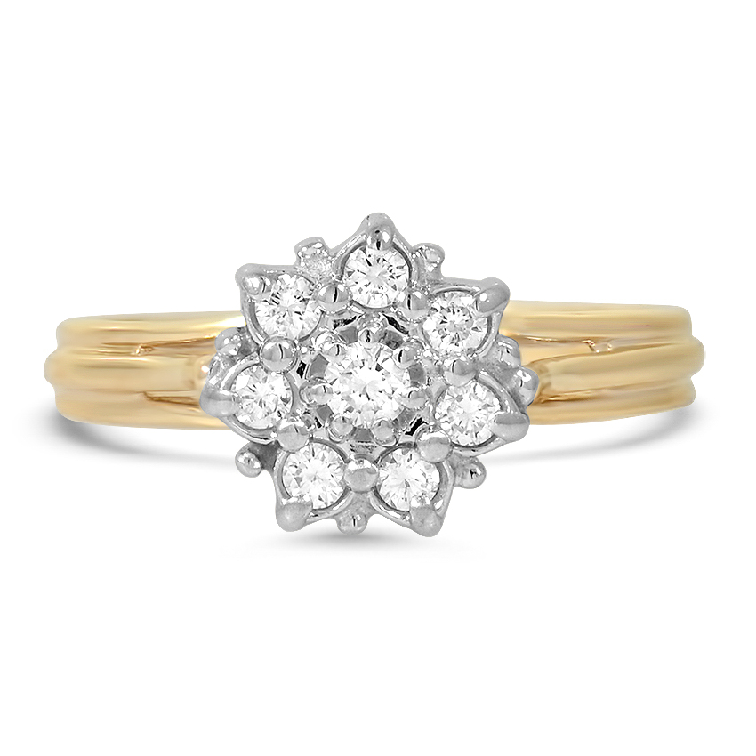 Retro Diamond Vintage Ring