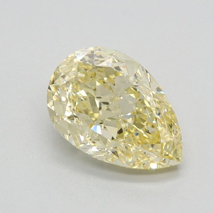 1.29 Ct. Fancy Intense Yellow Pear Lab Grown Diamond