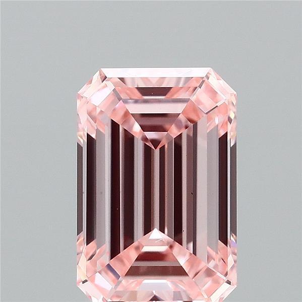 1.04 Ct. Fancy Intense Pink Emerald Lab Grown Diamond