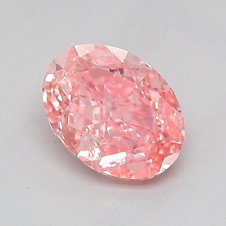 1.03 Ct. Fancy Vivid  Pink Oval Lab Grown Diamond