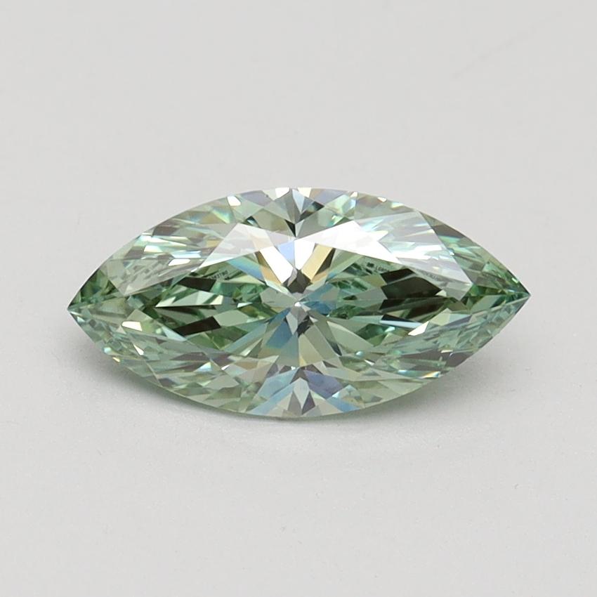 1.00 Ct. Fancy Intense Green Marquise Lab Grown Diamond