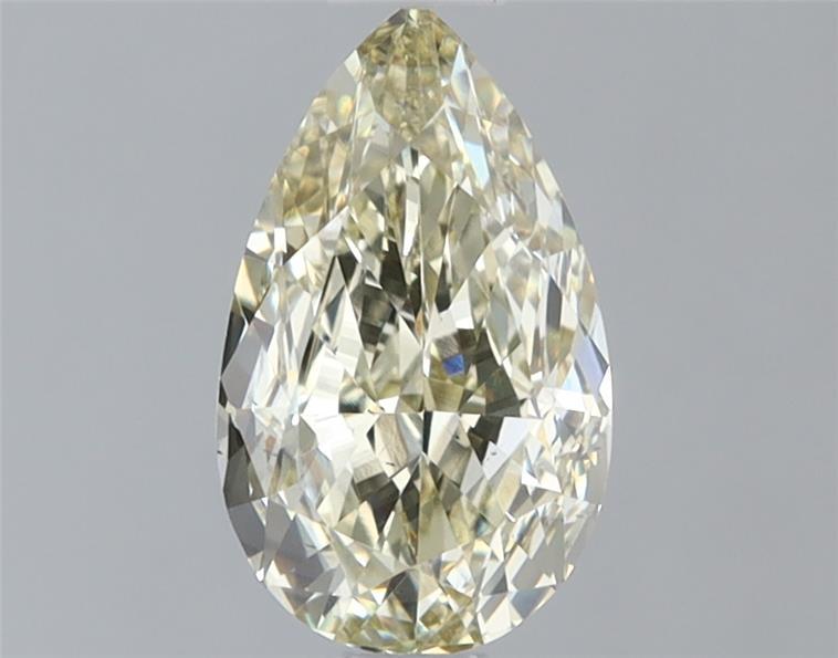 1.01 Ct. Fancy Light Yellow Pear Lab Grown Diamond