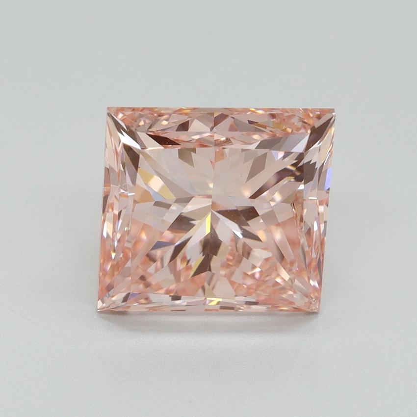 5.01 Ct. Fancy Intense Pink Princess Lab Grown Diamond
