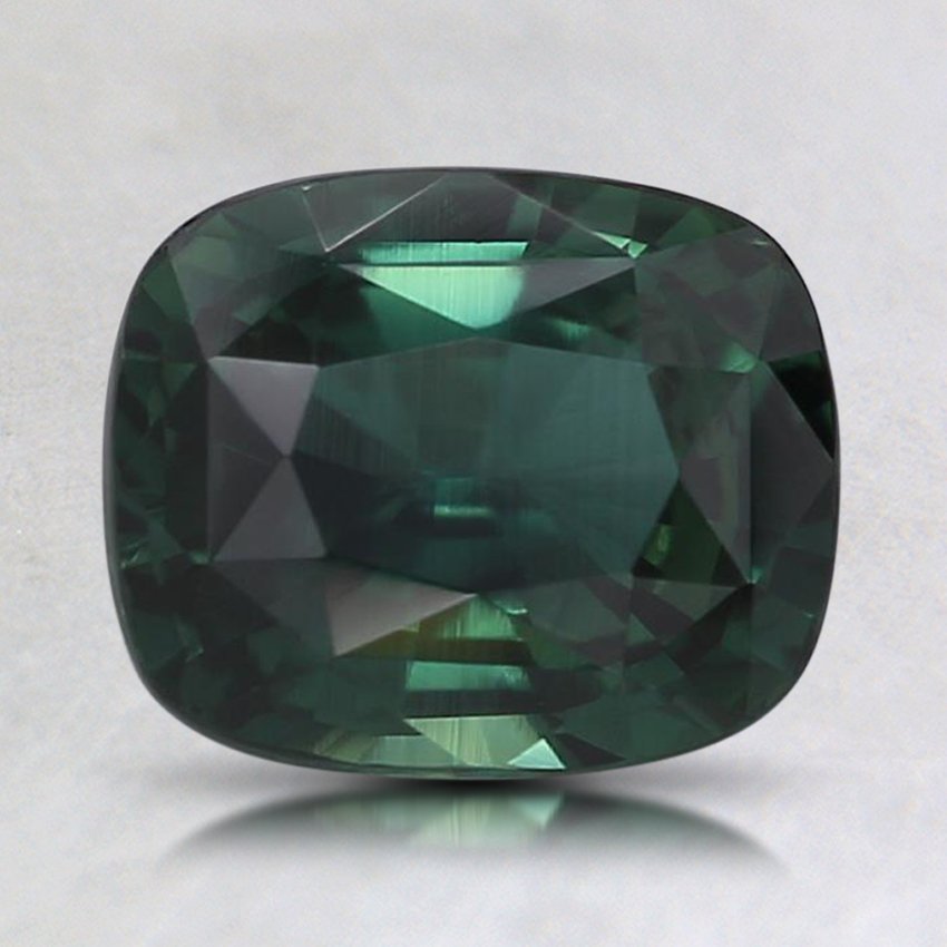 8x6.5mm Teal Cushion Sapphire