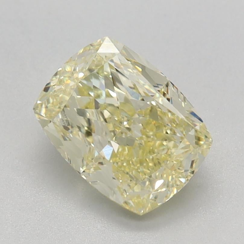 1.17 Ct. Fancy Intense Yellow Cushion Lab Grown Diamond