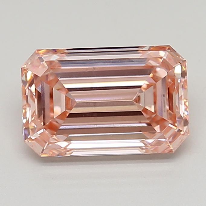 3.00 Ct. Fancy Intense  Pink Emerald Lab Grown Diamond