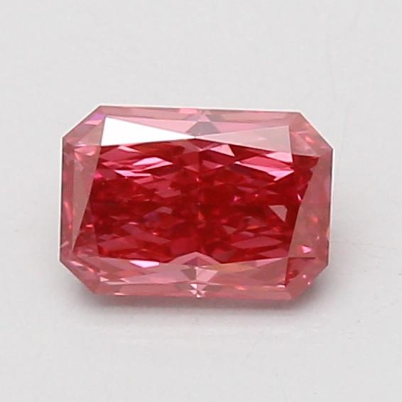 0.86 Ct. Fancy Vivid Pink Radiant Lab Grown Diamond