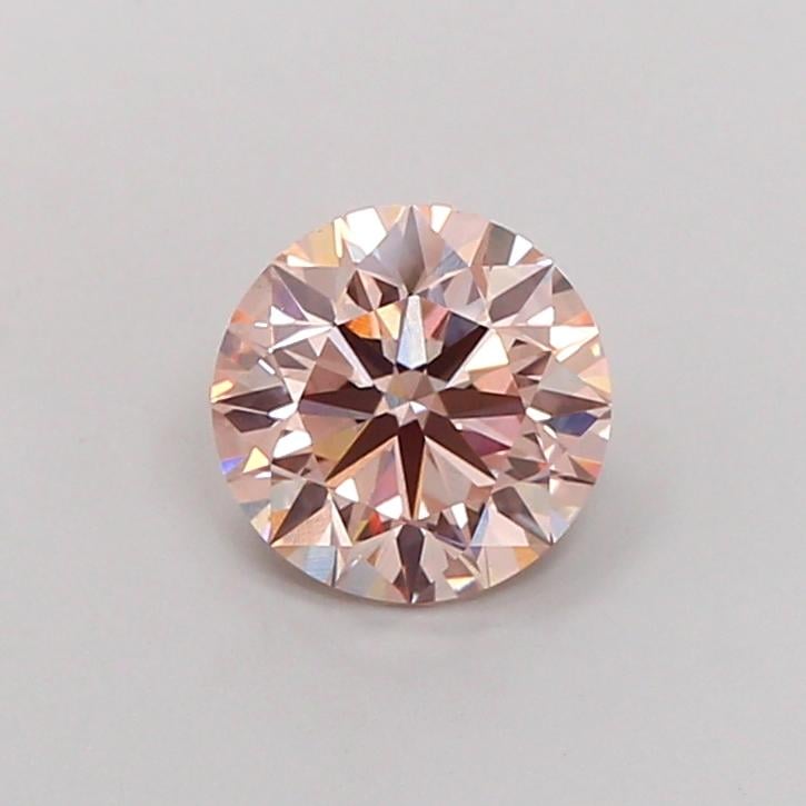 1.91 Ct. Fancy Brownish Pink Round Lab Grown Diamond