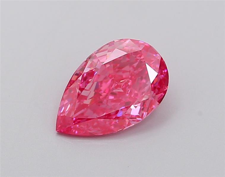 1.03 Ct. Fancy Vivid  Pink Pear Lab Grown Diamond
