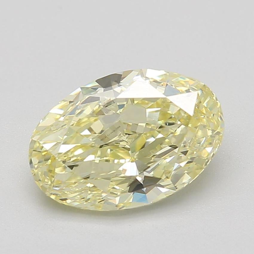 2.00 Ct. Fancy Yellow Oval Diamond