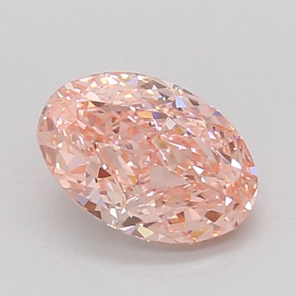 1.09 Ct. Fancy Vivid Pink Oval Lab Grown Diamond