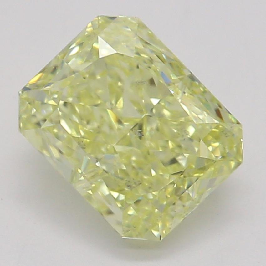 0.81 Ct. Fancy Yellow Radiant Diamond