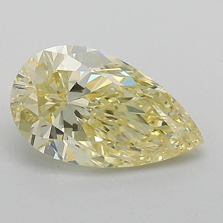 1.27 Ct. Fancy  Yellow Pear Lab Grown Diamond