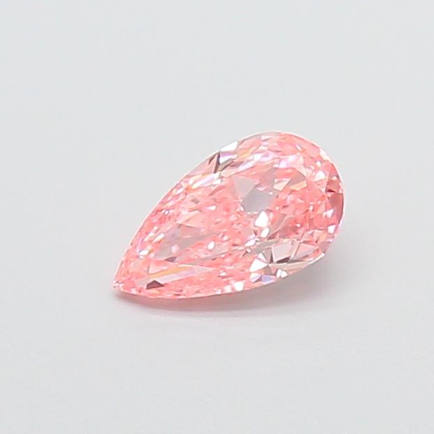0.42 Ct. Fancy Vivid Pink Pear Lab Grown Diamond