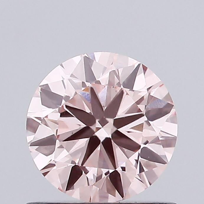 0.75 Ct. Fancy Intense Pink Round Lab Grown Diamond