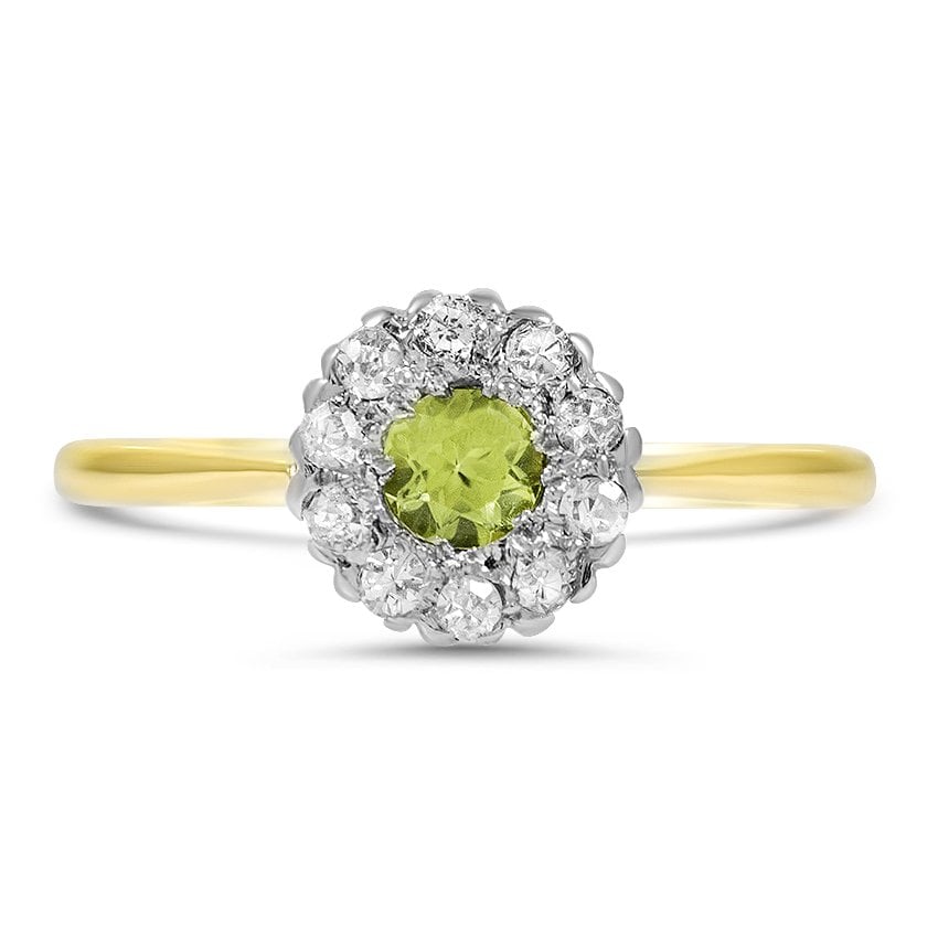 Edwardian Peridot Vintage Ring