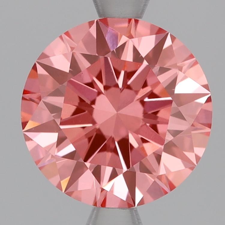 2.01 Ct. Fancy Vivid Pink Round Lab Grown Diamond