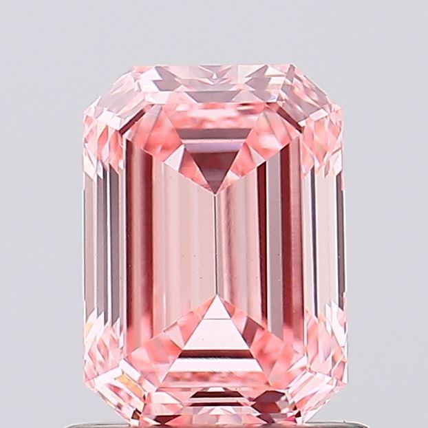 1.03 Ct. Fancy Vivid Pink Emerald Lab Grown Diamond