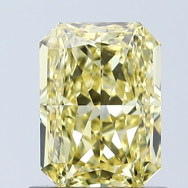 1.09 Ct. Fancy Vivid Yellow Radiant Lab Grown Diamond