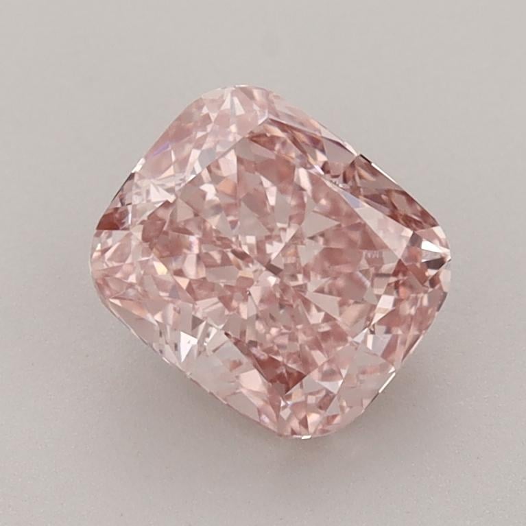 1.54 Ct. Fancy Intense  Pink Cushion Lab Grown Diamond