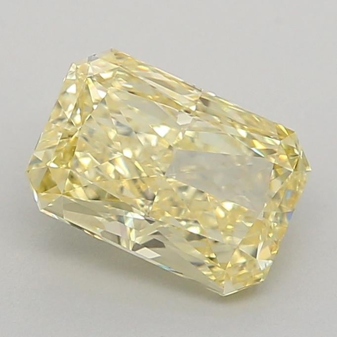 1.09 Ct. Fancy Vivid Yellow Radiant Lab Grown Diamond