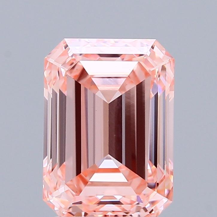 3.10 Ct. Fancy Intense Pink Emerald Lab Grown Diamond