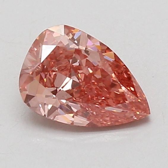 1.04 Ct. Fancy Vivid Pink Pear Lab Grown Diamond