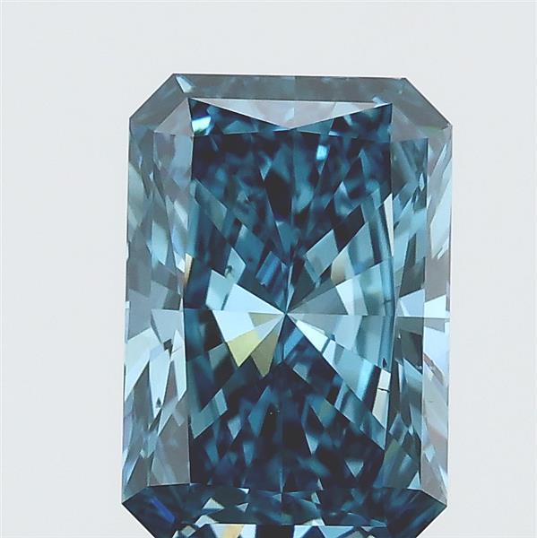 1.03 Ct. Fancy Vivid Blue Radiant Lab Grown Diamond