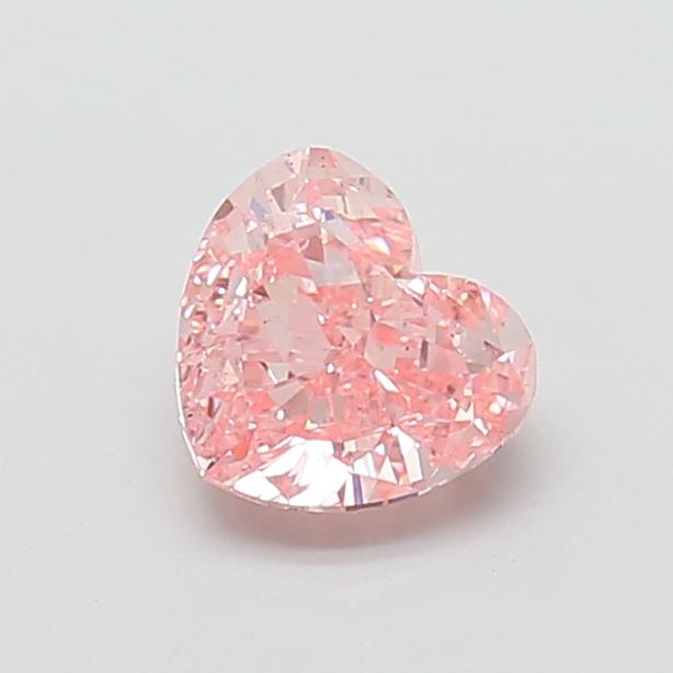 1.93 Ct. Fancy Intense Pink Heart Lab Grown Diamond