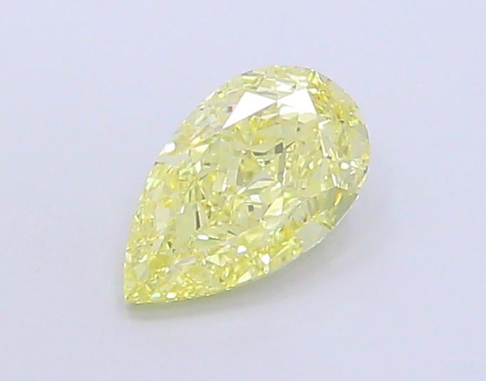 2.46 Ct. Fancy Intense Yellow Pear Lab Grown Diamond