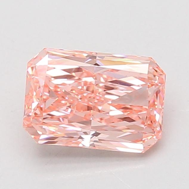 1.58 Ct. Fancy Vivid Pink Radiant Lab Grown Diamond