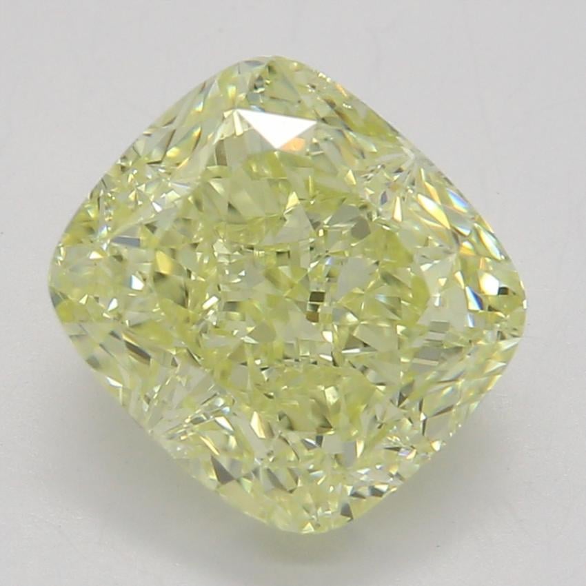 1.71 Ct. Fancy Yellow Cushion Diamond