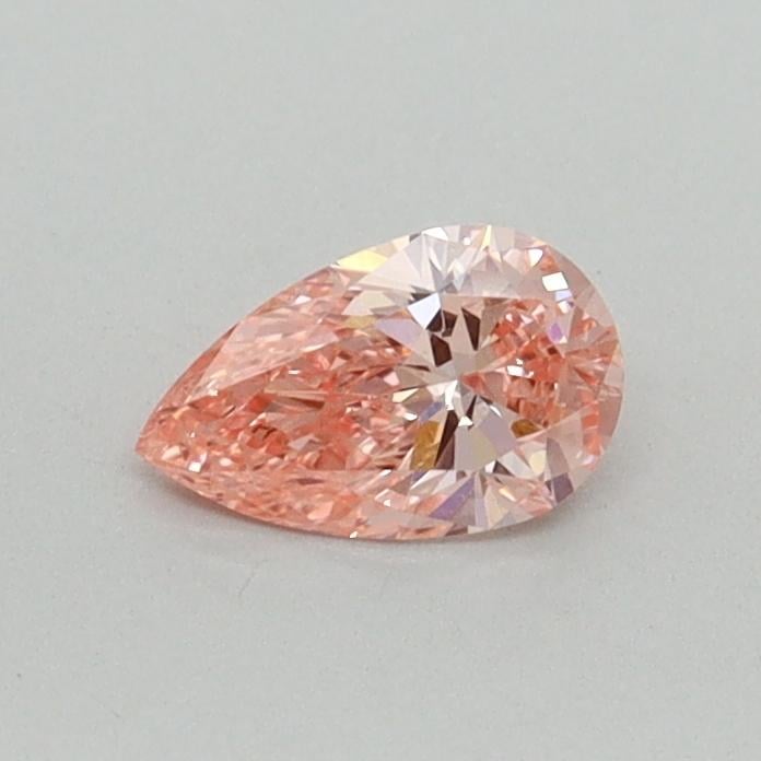 0.30 Ct. Fancy Vivid Pink Pear Lab Grown Diamond