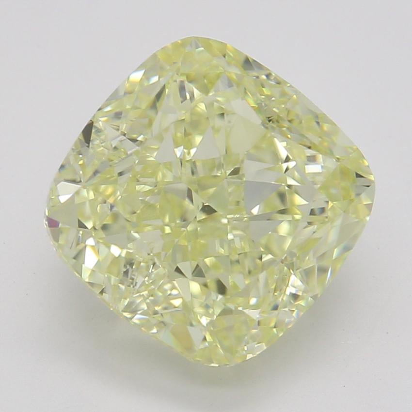 2.68 Ct. Fancy Yellow Cushion Diamond