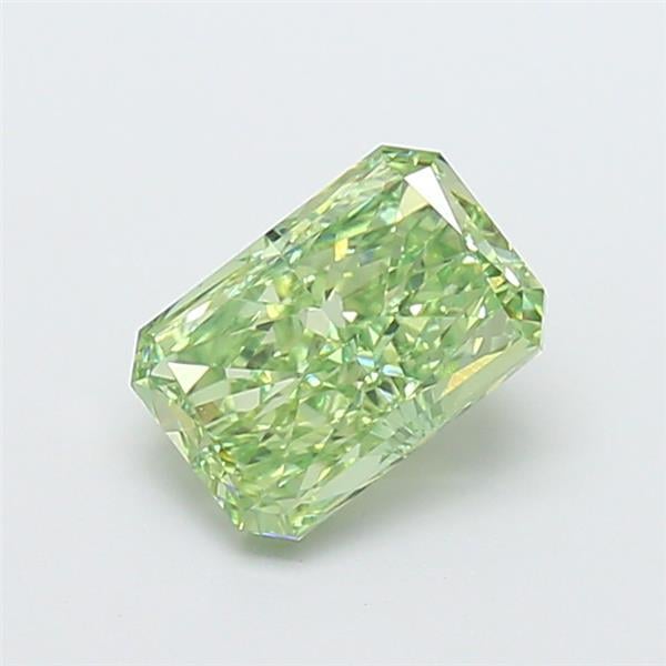 2.02 Ct. Fancy Vivid  Green Radiant Lab Grown Diamond