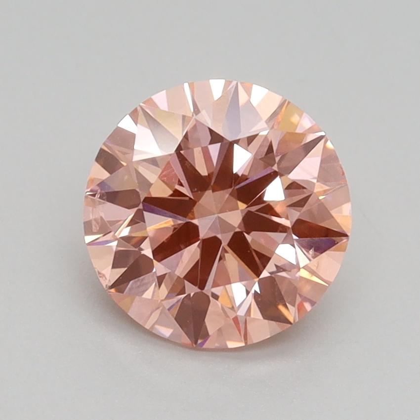 1.57 Ct. Fancy Intense Pink Round Lab Grown Diamond