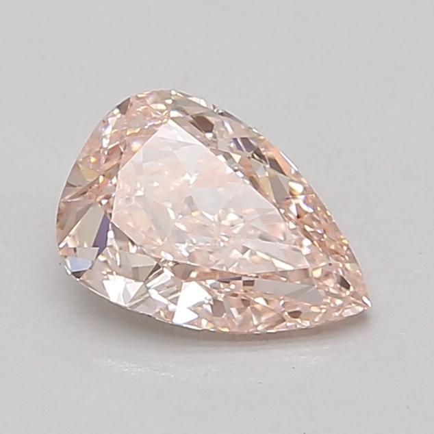 1.29 Ct. Fancy Intense Pink Pear Lab Grown Diamond