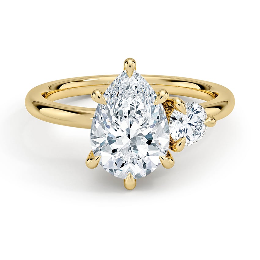 Custom Toi et Moi Diamond Ring